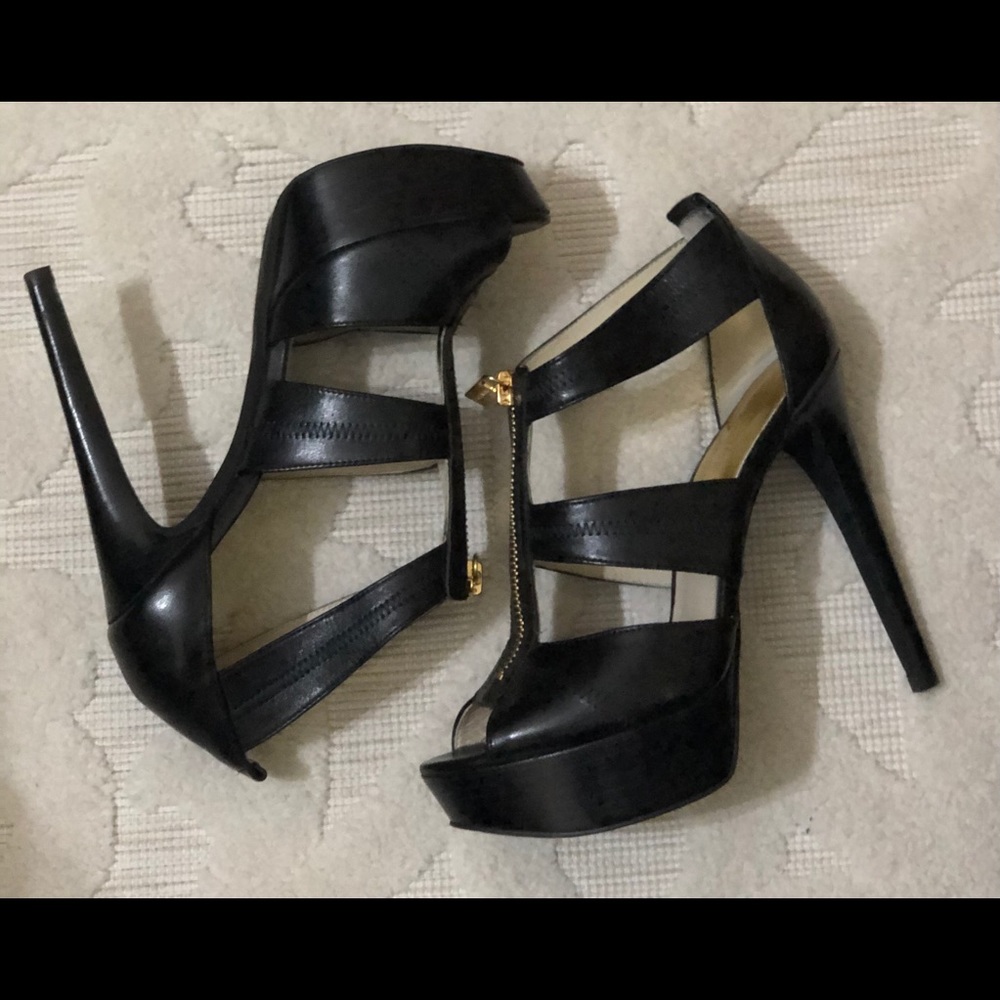 Michael Kors Black Berkeley Platform